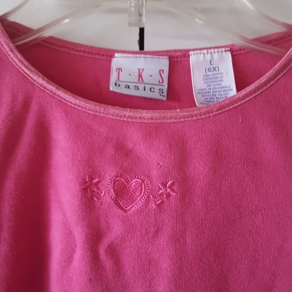 Last Price: like new Basic Girl Top size L(6x) - Picture 2 of 3